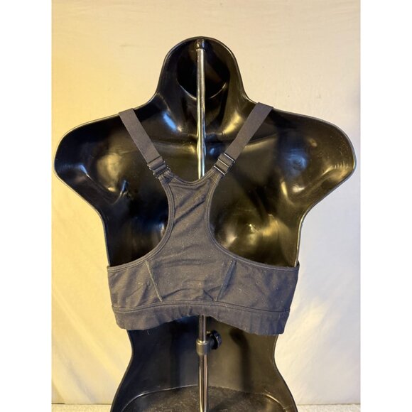 Under Armour Womens Bra Top Black Size Medium M Running Firm Support - Picture 2 of 2